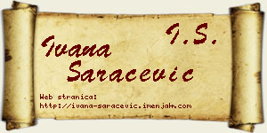 Ivana Saračević vizit kartica